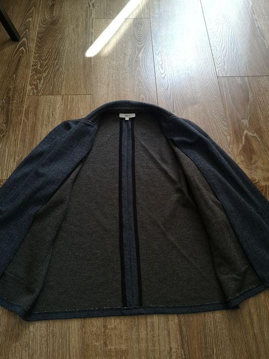 Sacou albastru casual