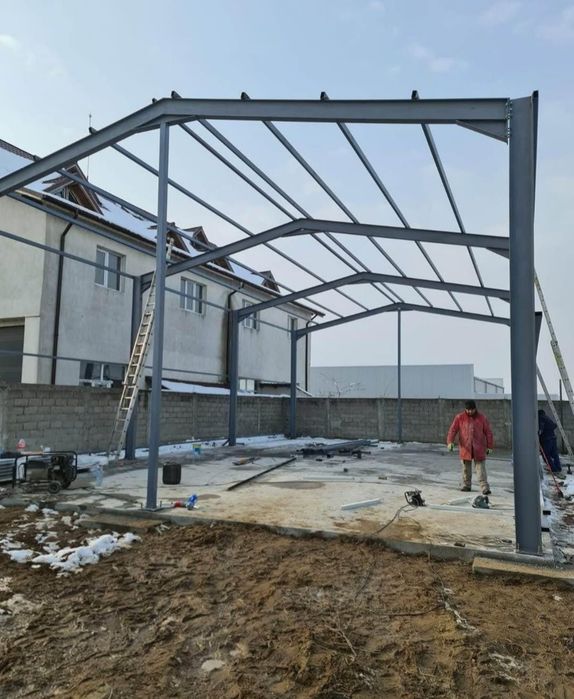 Vand hală metalică 15x20