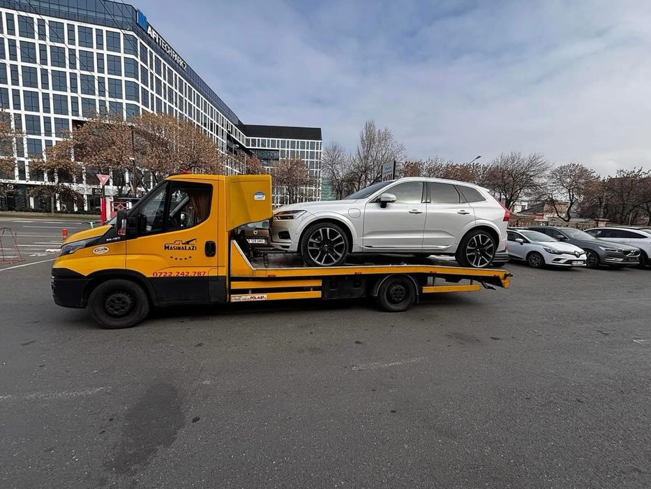 Tractari auto  / Platforma auto / Asistenta Rutiera Non - Stop .