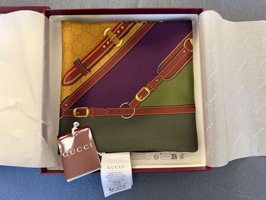 Шелковый Платок Gucci