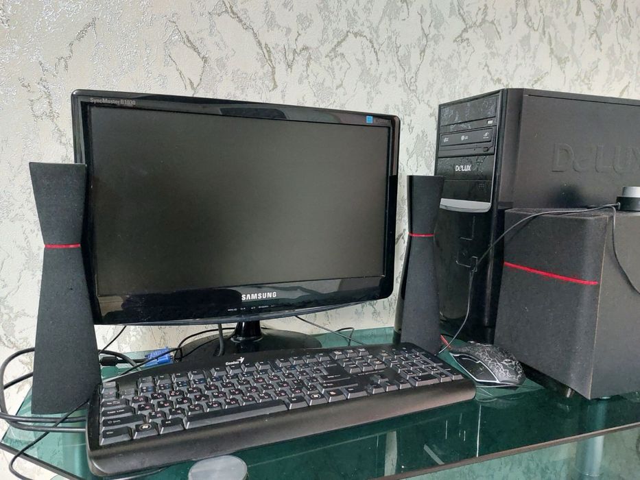 Компьютер в комплекте(кроме колонок)
