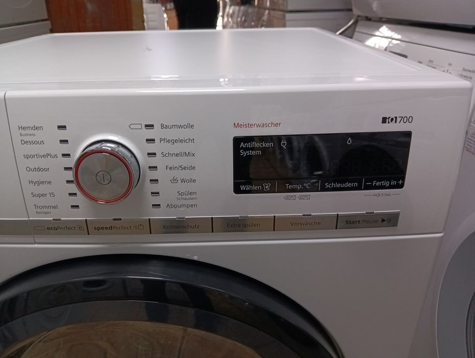 Като нова високо технологична пералня Сименс Siemens IQ700 A+++ 9кг Made in Germany 2 години Гаранция!