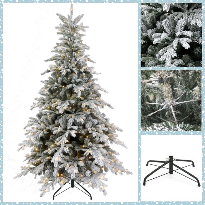 Реалистична Снежна Елха тип бор!