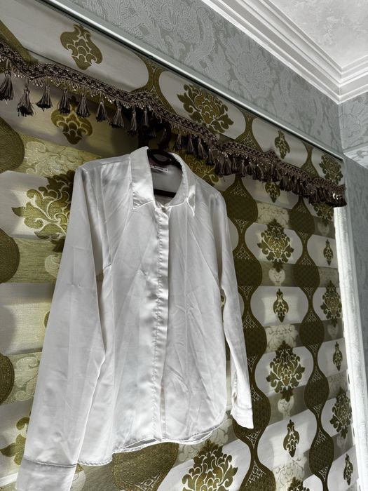 Oq rubashka maktab uchun. Белая рубашка для школы