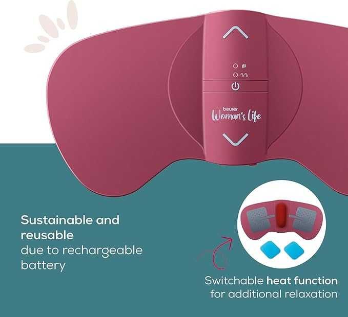Уред за облекчаване на менструални болки Beurer EM 50 Menstrual Relax