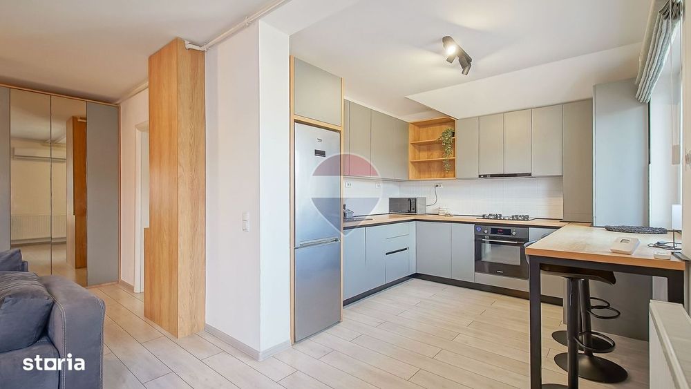 Apartament 2 camere de vânzare | Mobilat, utilat | Zona Tractorul