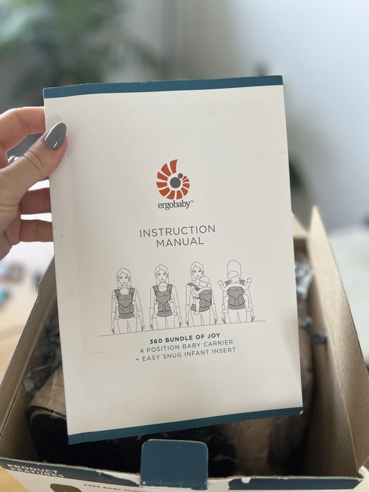 Ергономична раница Ergobaby 360 - 0м.-15кг.