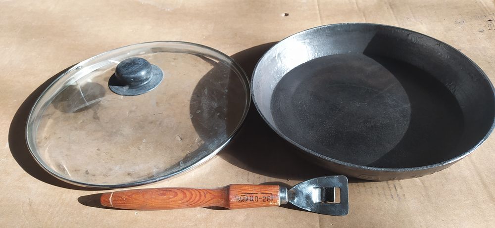 Сковорода чугунная СССР.