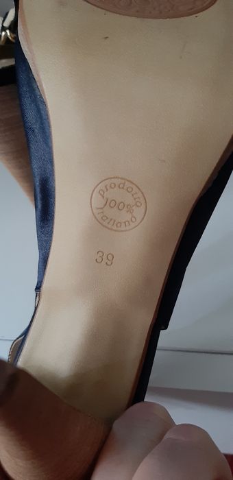 Sandale  piele naturala Italia,superbe 39