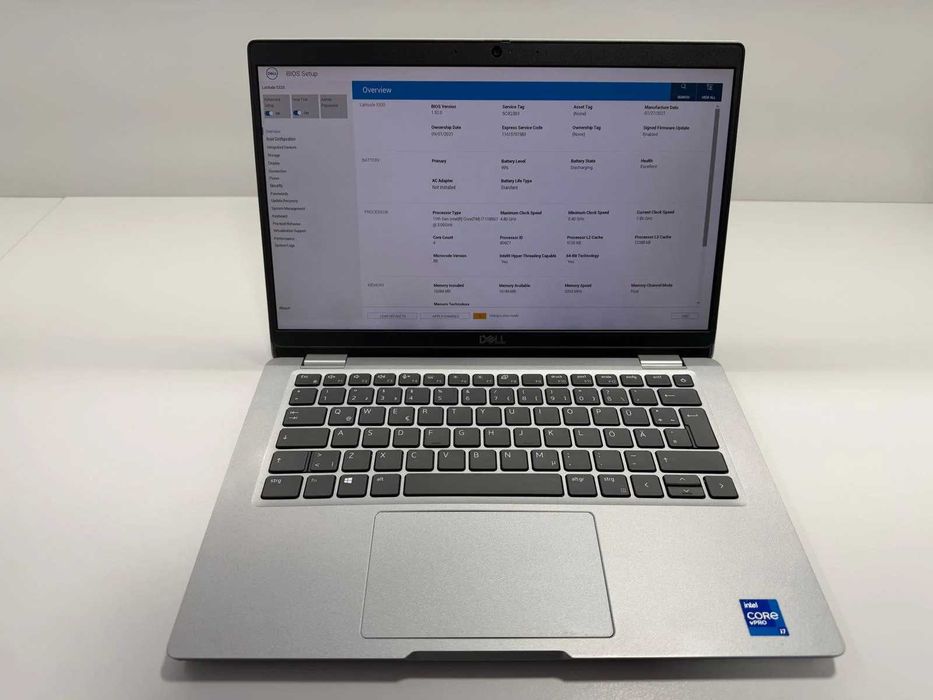 Laptop SH Dell Latitude 5320 i7-1185G7 SSD 512gb NVME 16gb RAM baterie noua