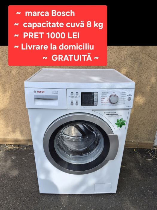 Masini de spalat rufe automate import Germania.  Wa 60665 A++ / A+++