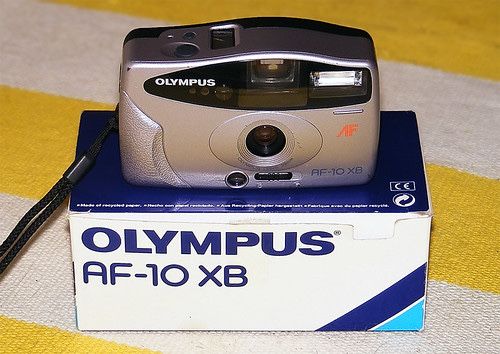 Винтажный пленочный Фотоапарат OLYMPUS AF-10 XB