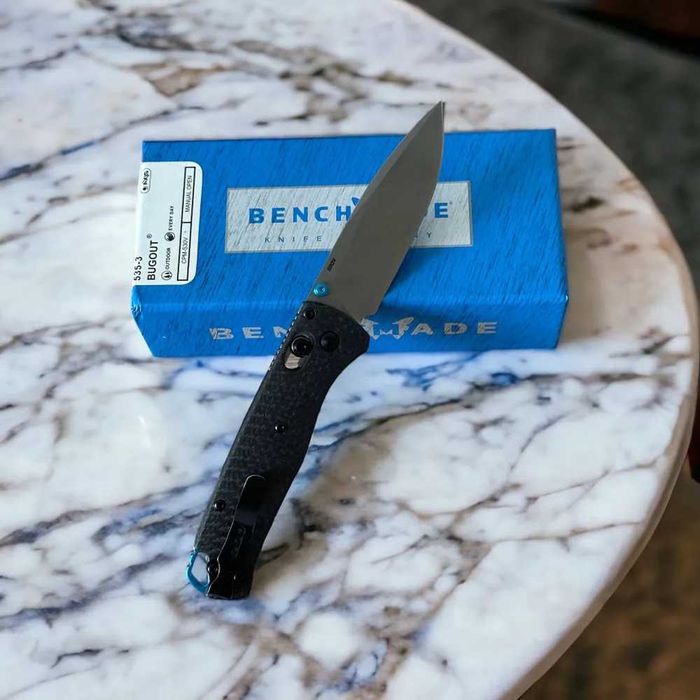Cutit pliabil Briceag Benchmade 535 Bugout Fibră de Carbon, SUA