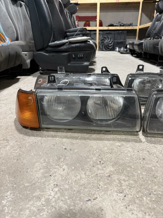 Фары Hella с поворотниками на BMW e36