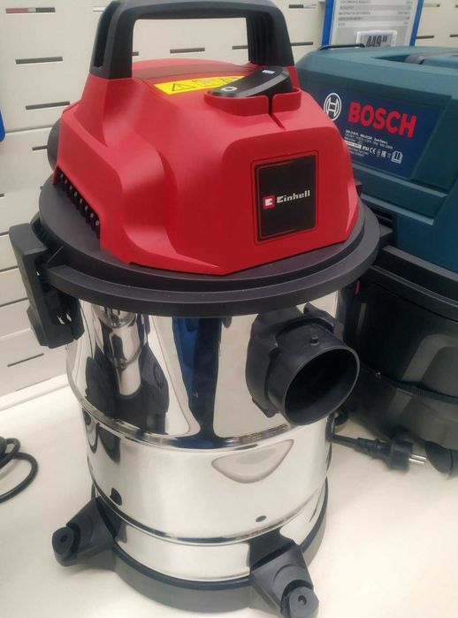 Прахосмукачка Einhell за мокро и сухо почистване, 900 W, 18 kPa, 20л