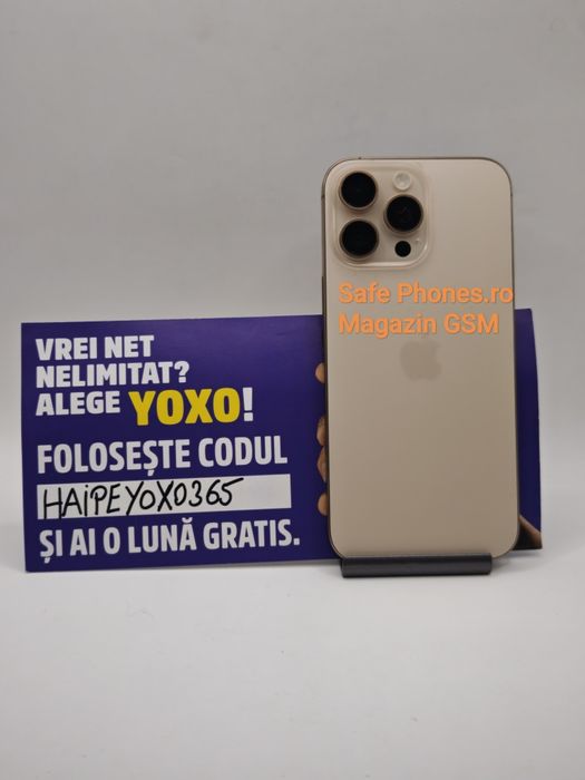 16 Pro Max 256 Gb Desert Titanium