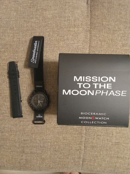 Omega x Swatch moonswatch cronograf