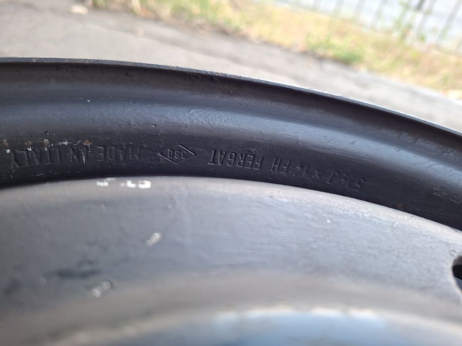 14" 4X100mm Renault, 4х100мм Рено Стоманени джанти
