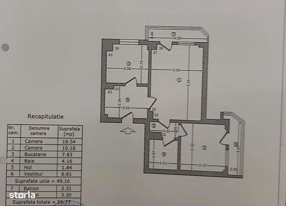 Apartament mobilat-utilat complet // metrou Obor // doua balcoane