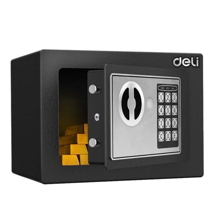 Seyf deli Сейф 170х230х170 ET510 Deli 2,82 кг Скидки !!! Акция !!!