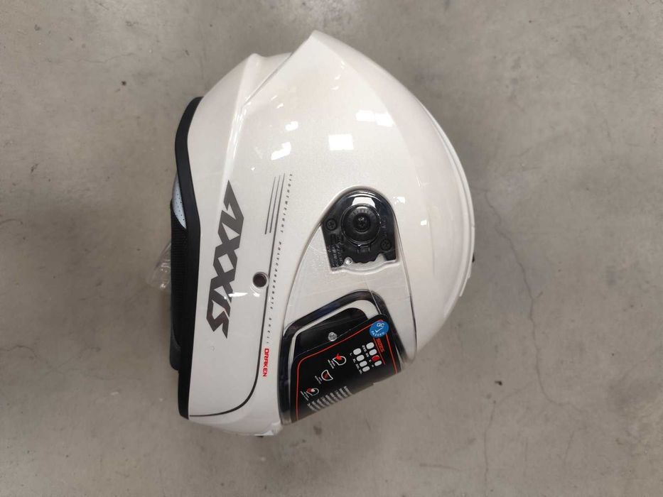 Каска AXXIS Draken S Solid A10 White Gloss - Код: 85153