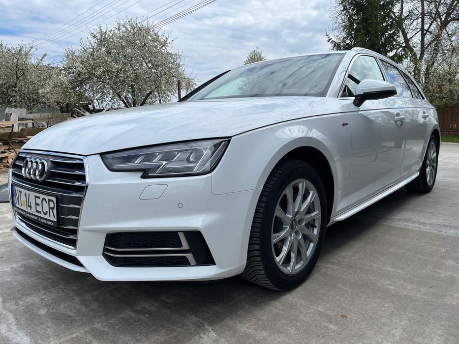 Audi A4 S-LINE, 2017 Matrix, KM 100% reali b9
