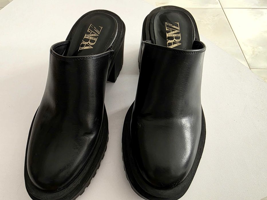 ZARA кожено сабо