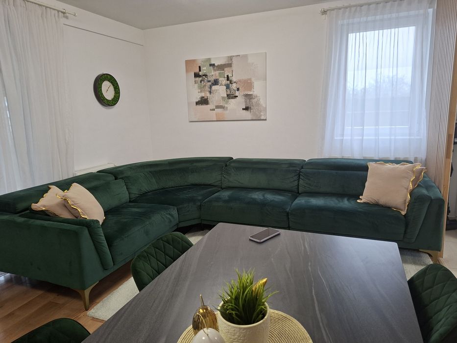 Vand Canapea Dalin  verde