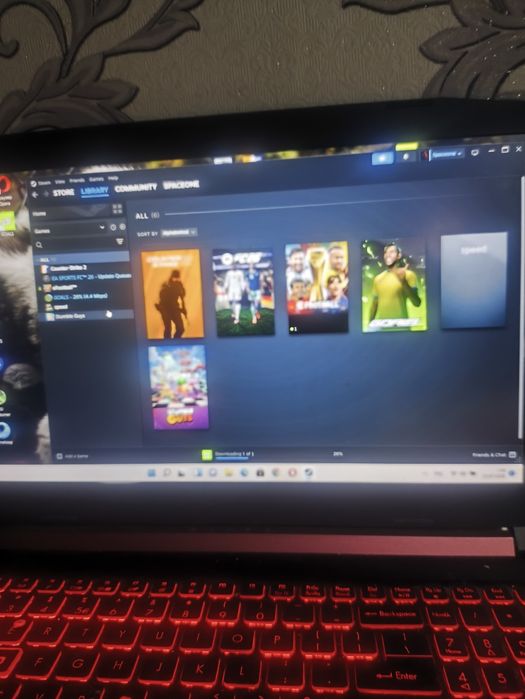 Acer nitro gaming i5 7300 gtx 1050 4 GB