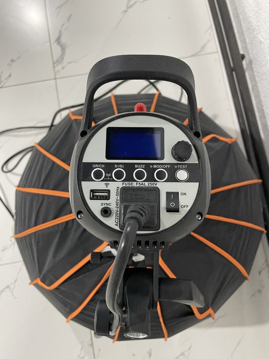 Октобокс и импульсный свет