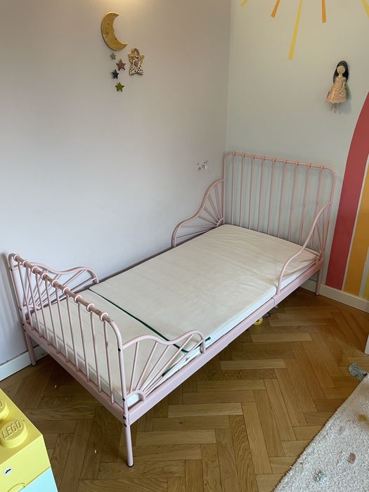 Vand pat extensibil + saltea + somiera, IKEA