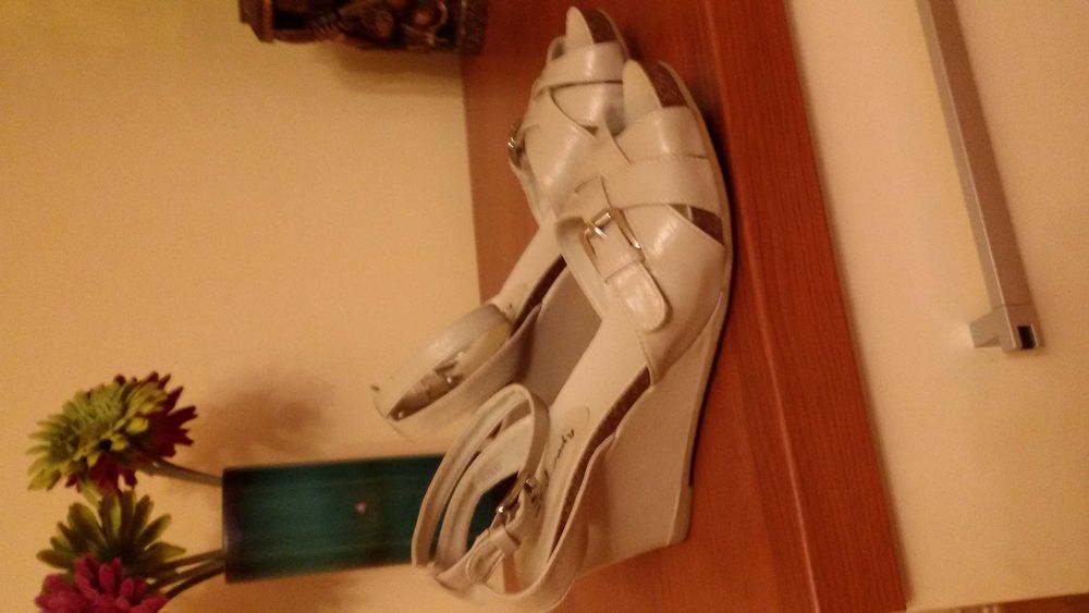 НОВИ обувки ток/сандали/кецове/кожа №37-38 -10% доп.отстъпка