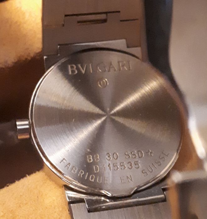 BULGARI  BB30SSD часовник унисекс
