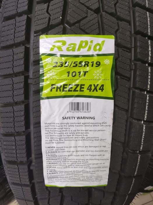 Rapid 235/55R19 Freeze 4x4