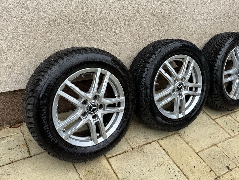 Jante Mercedes R16 ( A class ,b, c ,cla )- Cauciucuri Continentel 2024