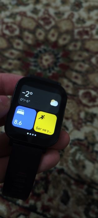 Смарт часы redmi watch active есть гарантия в нфс әлем в городе