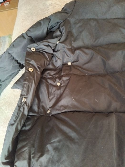 Зимно яке размер М/Л черен цвят като ново парка грейка
