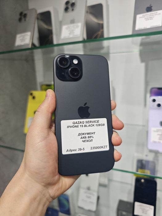 Iphone 15 128gb 88% айфон телефон актау