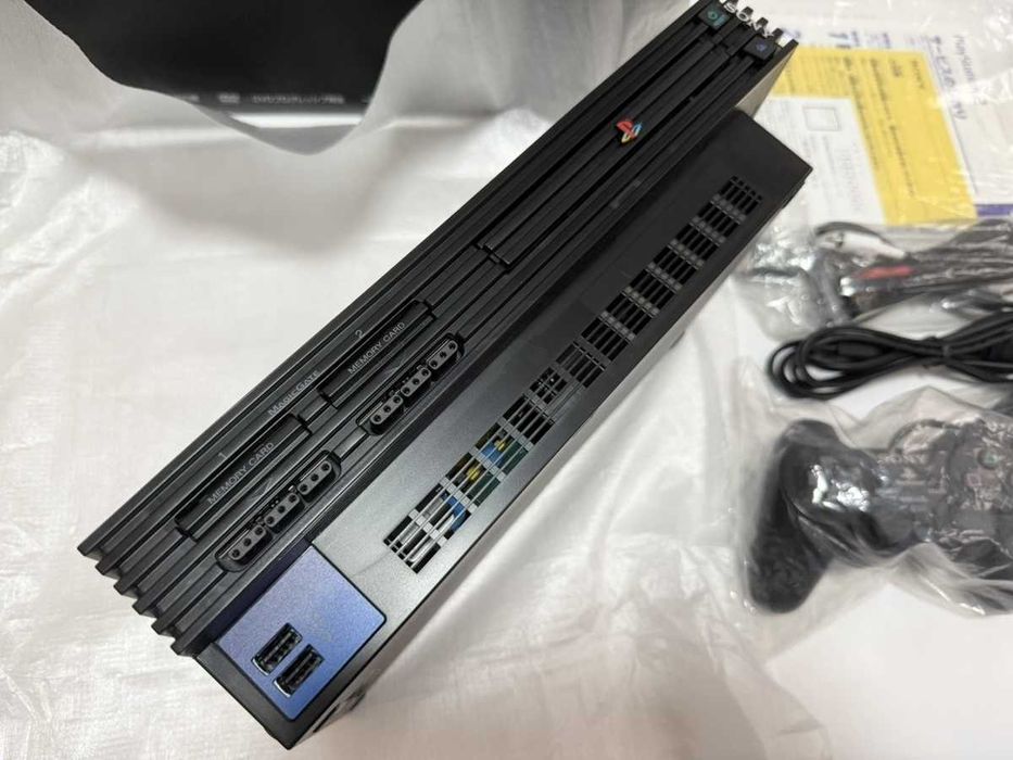 Playstation 2 Limited Midnight Black, полная комплектация, новый