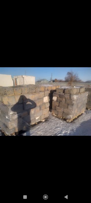 Шлакаблок кірпіштер