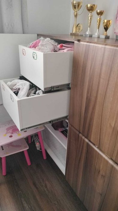 comoda practica ideala bebe-copii mici din MDF