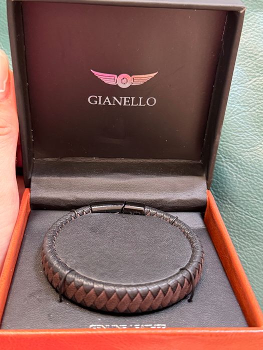 Brățară Gianello din piele împletită
