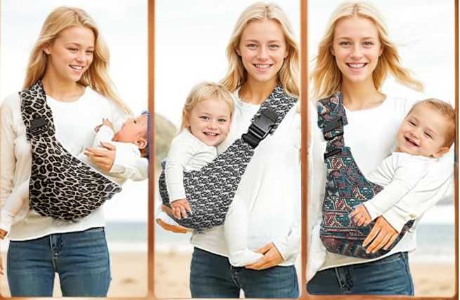 Переноска-слинг для родителей