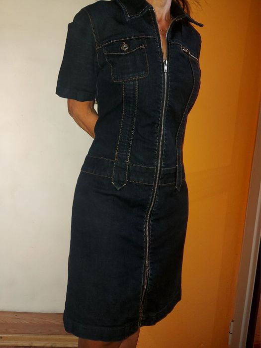 Дънкова рокля М размер