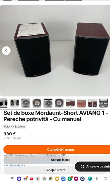 Mourdaunt Short Aviano 1. Boxe britanice nobile. Noi. Preț fix !