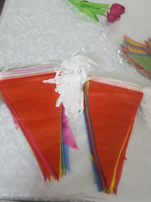 Декор флажки для оформление на свадьбу