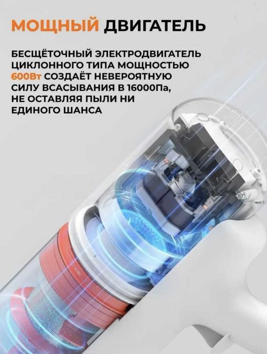 Пылесос Xiaomi Mijia Vacuum Cleaner 2