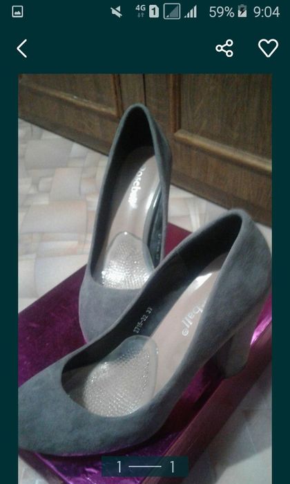 Женская  туфли  новая