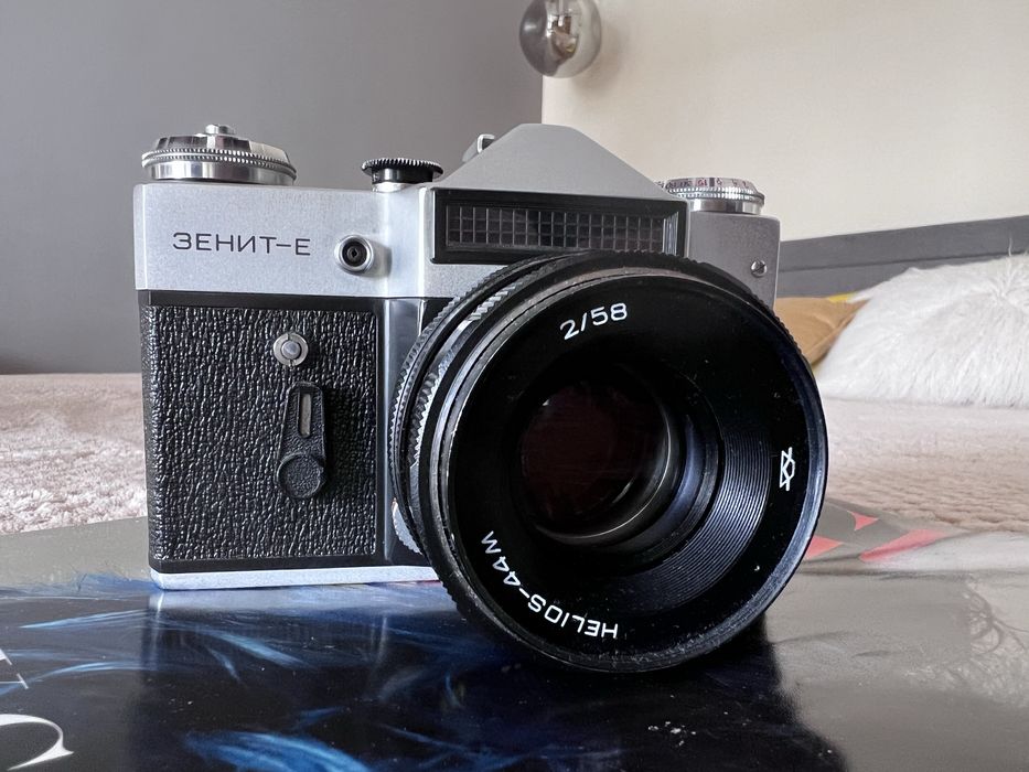 Зенит-Е + объектив Helios-44M 58/2
