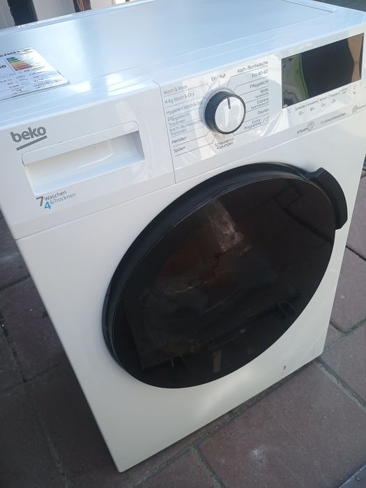 Beko cu uscător 7/4 kg mașină de spălat